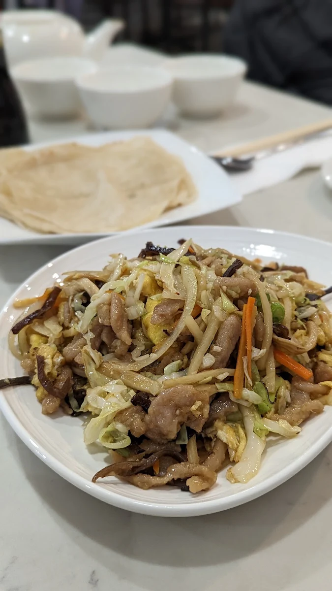 Moo Shu Pork with 6 Pancake 木须肉薄饼